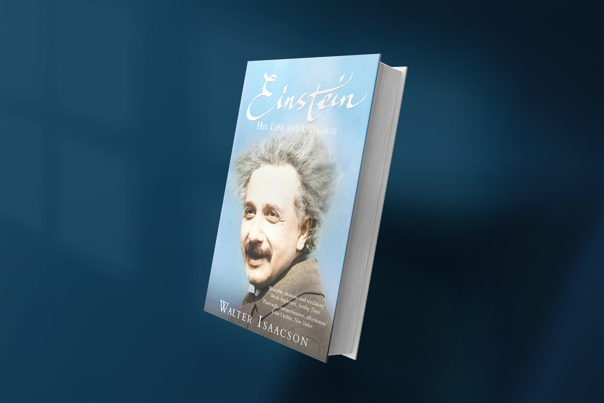 Book cover of Einstein: His Life and Universe by Walter Isaacson